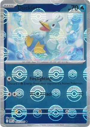 WHT025/086PB - Ducklett Poke Ball