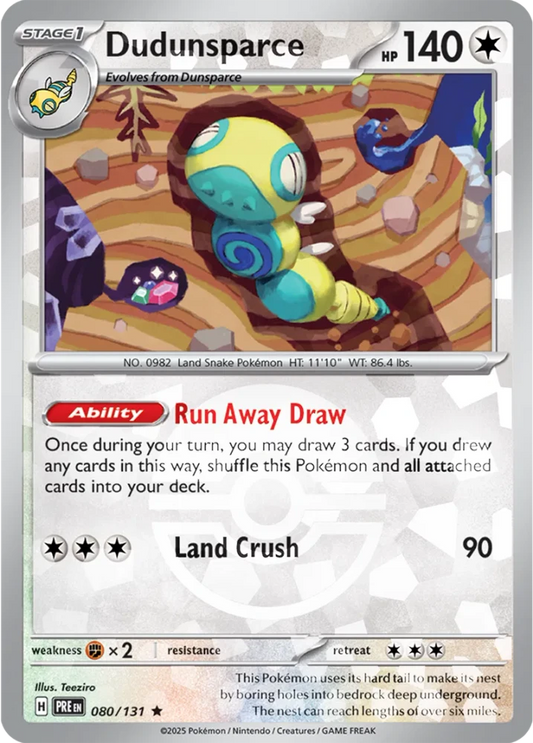 PRE080/131PB - Dudunsparce Poke Ball
