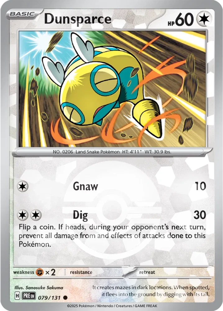 PRE079/131PB - Dunsparce Poke Ball