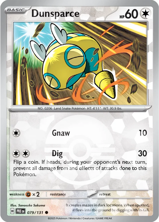 PRE079/131PB - Dunsparce Poke Ball
