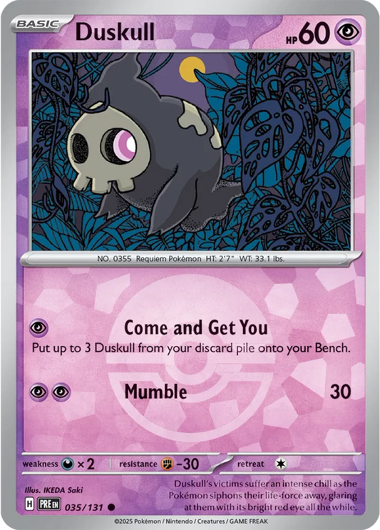 PRE035/131PB - Duskull Poke Ball