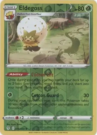 EVS016/203 - Eldegoss Reverse Holo