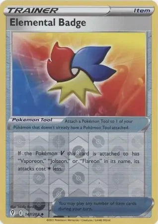EVS147/203 - Elemental Badge Reverse Holo