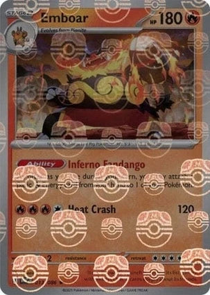 WHT013/086MB - Emboar Master Ball