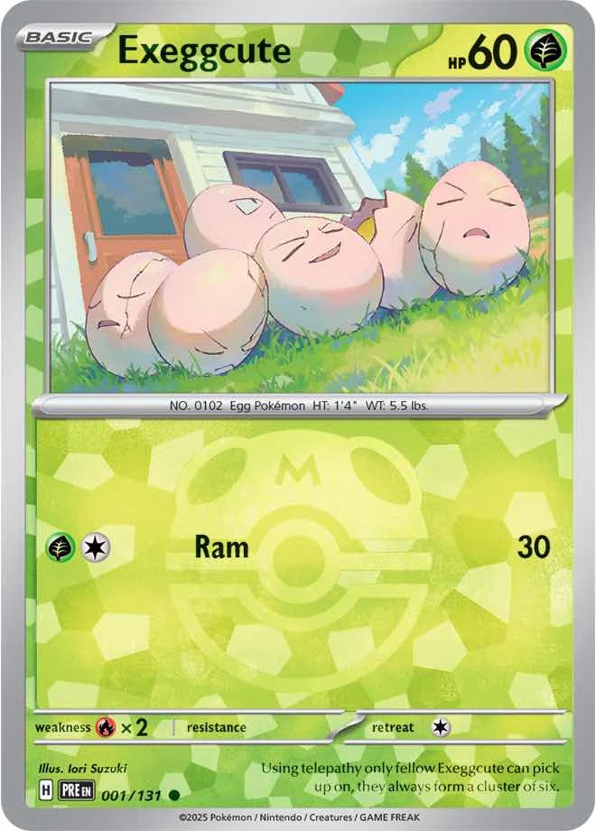 PRE001/131MB - Exeggcute Master Ball