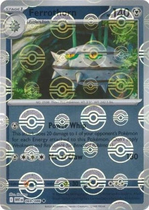WHT069/086PB - Ferrothorn Poke Ball