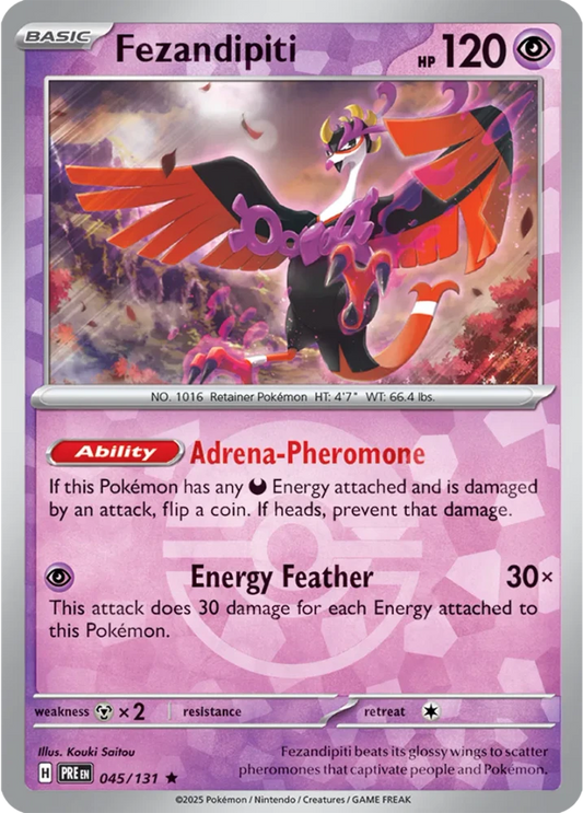 PRE045/131PB - Fezandipiti Poke Ball