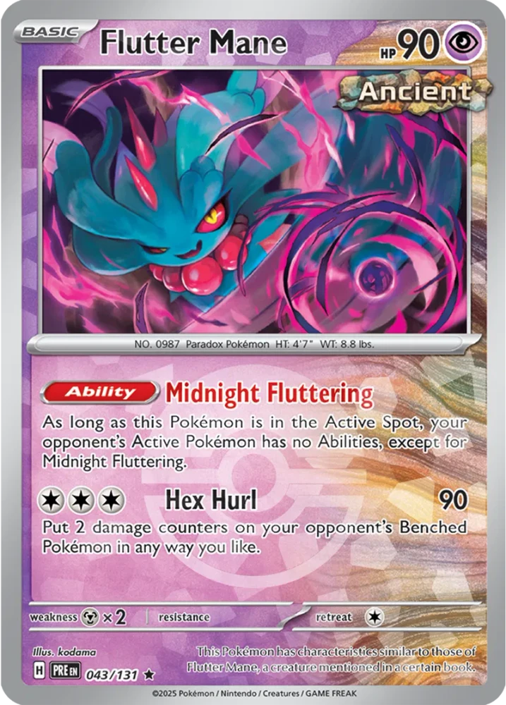 PRE043/131PB - Flutter Mane Poke Ball