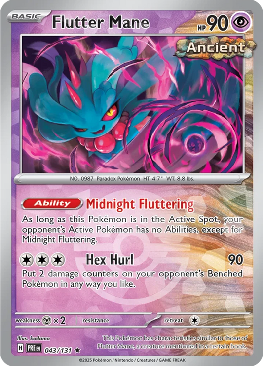 PRE043/131PB - Flutter Mane Poke Ball
