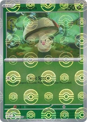 BLK010/086PB - Foongus Poke Ball