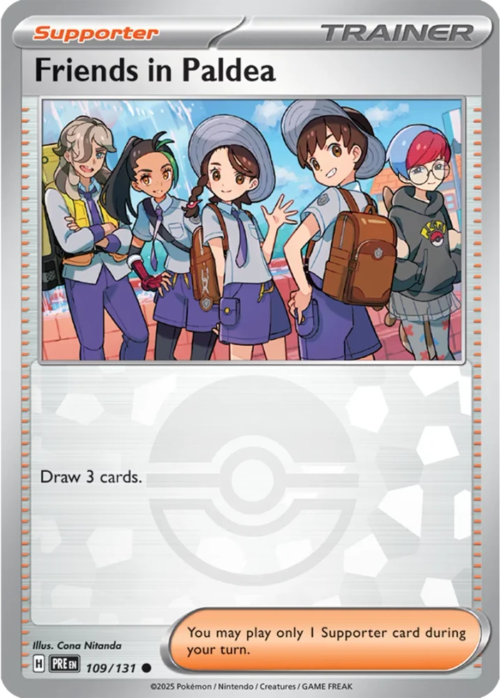 PRE109/131PB - Friends in Paldea Poke Ball