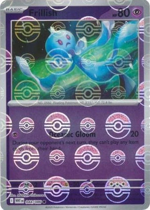 WHT044/086PB - Frillish Poke Ball