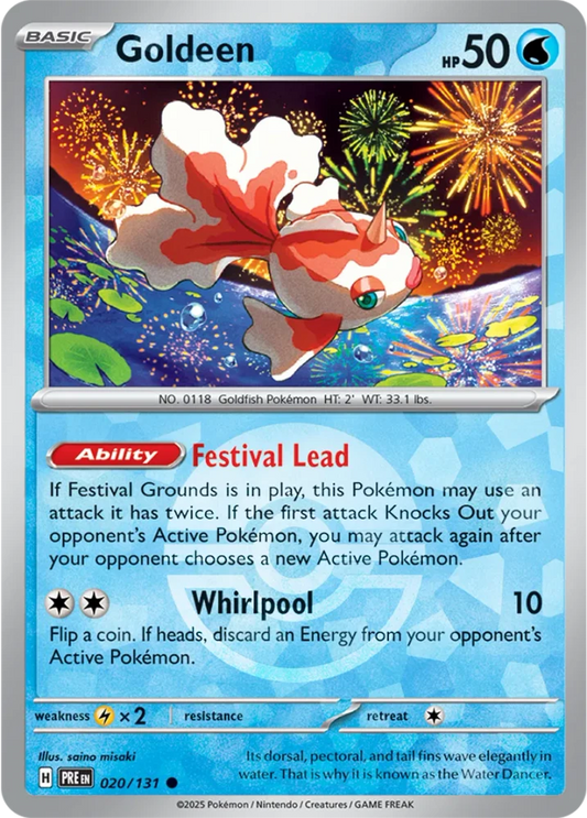 PRE020/131PB - Goldeen Poke Ball