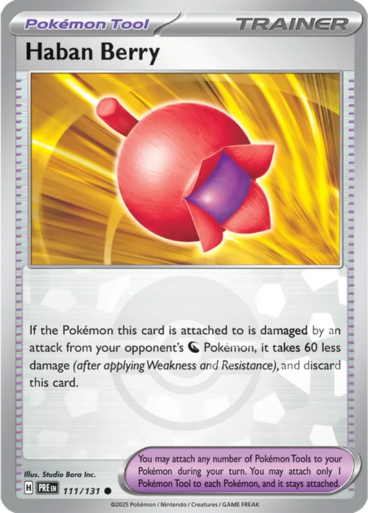 PRE111/131PB - Haban Berry Poke Ball