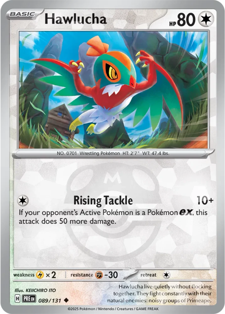 PRE089/131MB - Hawlucha Master Ball