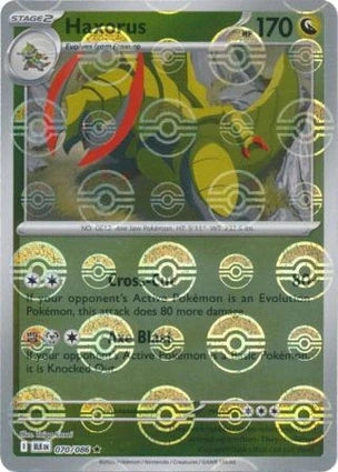 BLK070/086PB - Haxorus Poke Ball