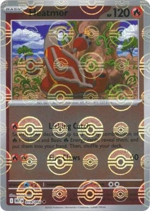 WHT019/086PB - Heatmor Poke Ball