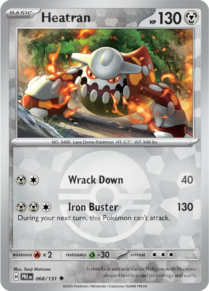 PRE068/131PB - Heatran Poke Ball