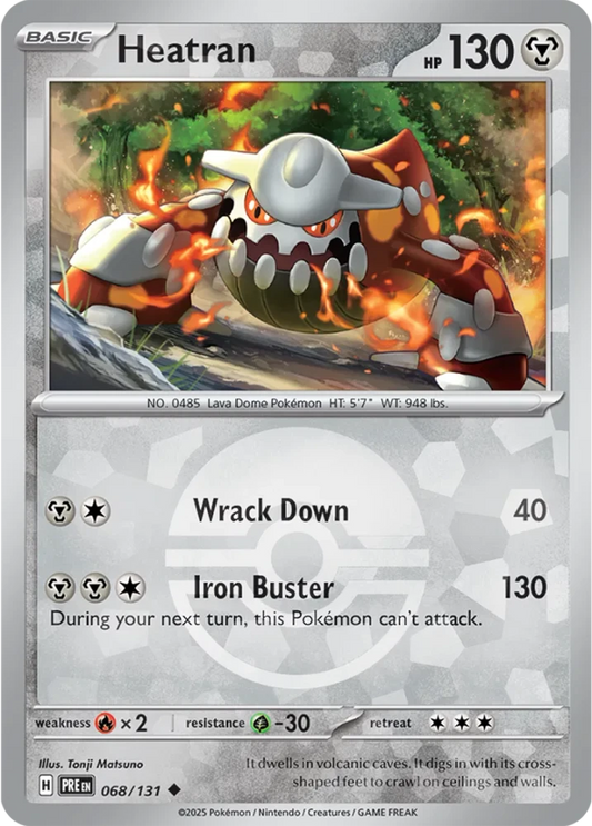 PRE068/131PB - Heatran Poke Ball