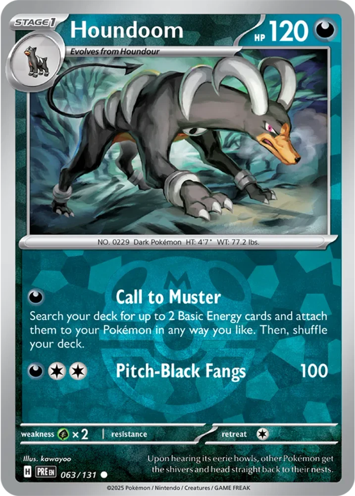 PRE063/131MB - Houndoom Master Ball