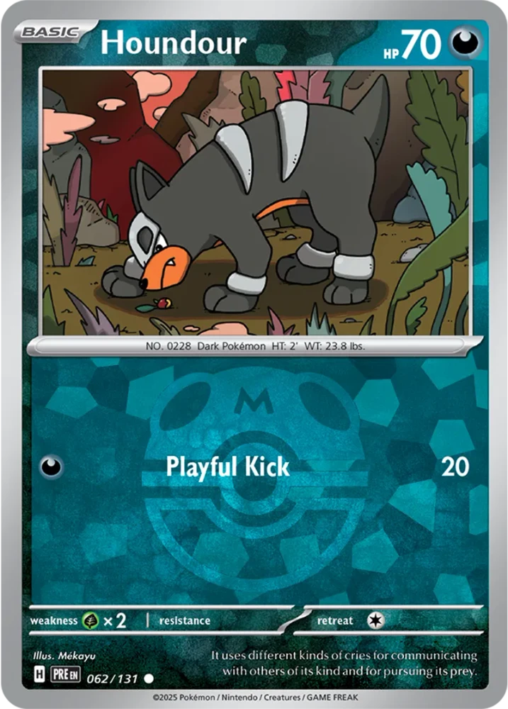 PRE062/131MB - Houndour Master Ball