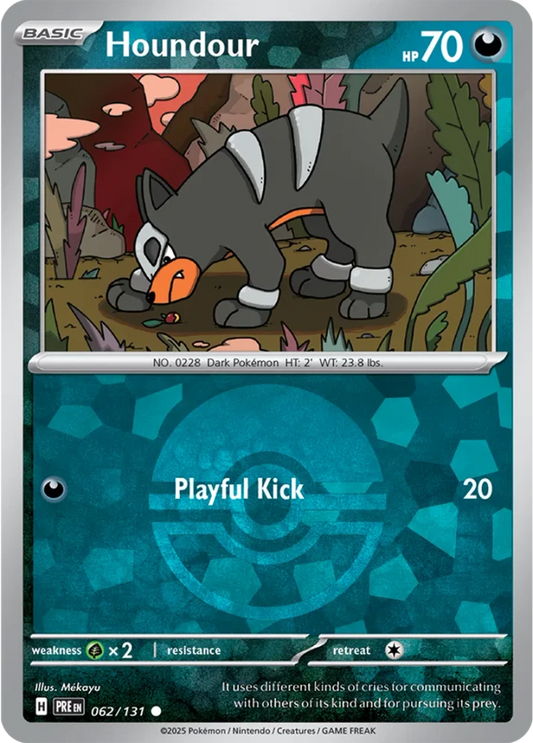 PRE062/131PB - Houndour Poke Ball