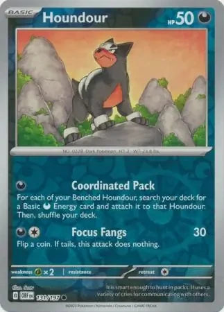 OBF131/197 - Houndour Reverse Holo