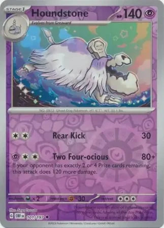 OBF101/197 - Houndstone Reverse Holo