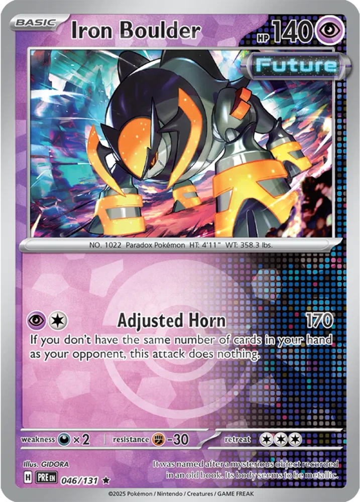 PRE046/131PB - Iron Boulder Poke Ball