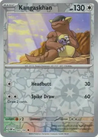 OBF165/197 - Kangaskhan Reverse Holo