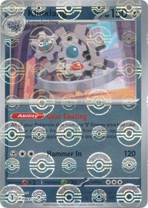 BLK063/086PB - Klinklang Poke Ball