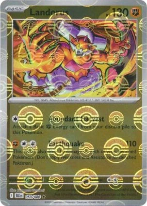 BLK053/086PB - Landorus Poke Ball