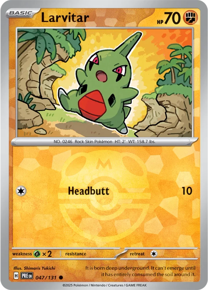 PRE047/131MB - Larvitar Master Ball