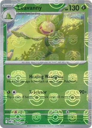 WHT003/086MB - Leavanny Master Ball