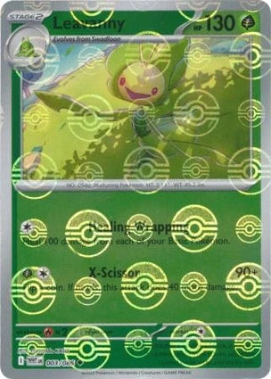 WHT003/086PB - Leavanny Poke Ball