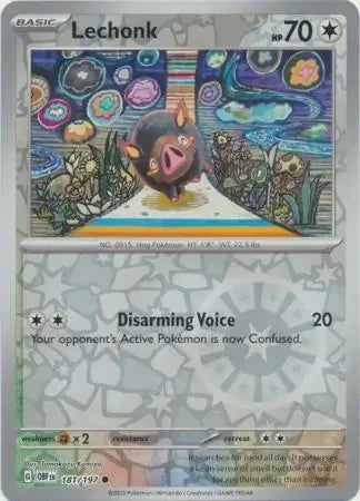 OBF181/197 - Lechonk Reverse Holo