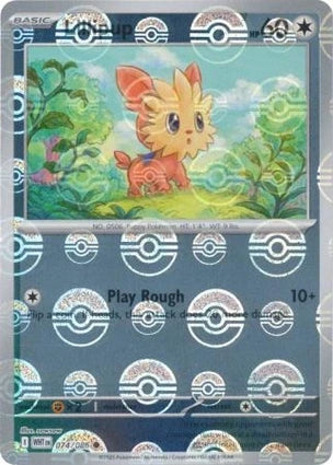 WHT074/086PB - Lillipup Poke Ball