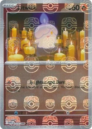 WHT016/086MB - Litwick Master Ball