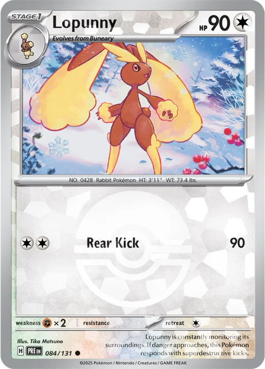 PRE084/131PB - Lopunny Poke Ball
