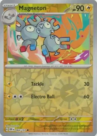 OBF064/197 - Magneton Reverse Holo