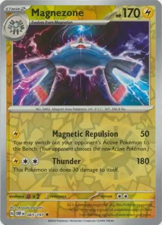 OBF065/197 - Magnezone Reverse Holo