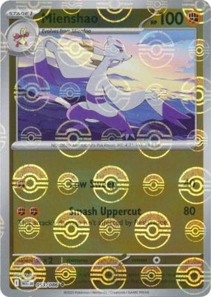 WHT053/086PB - Mienshao Poke Ball