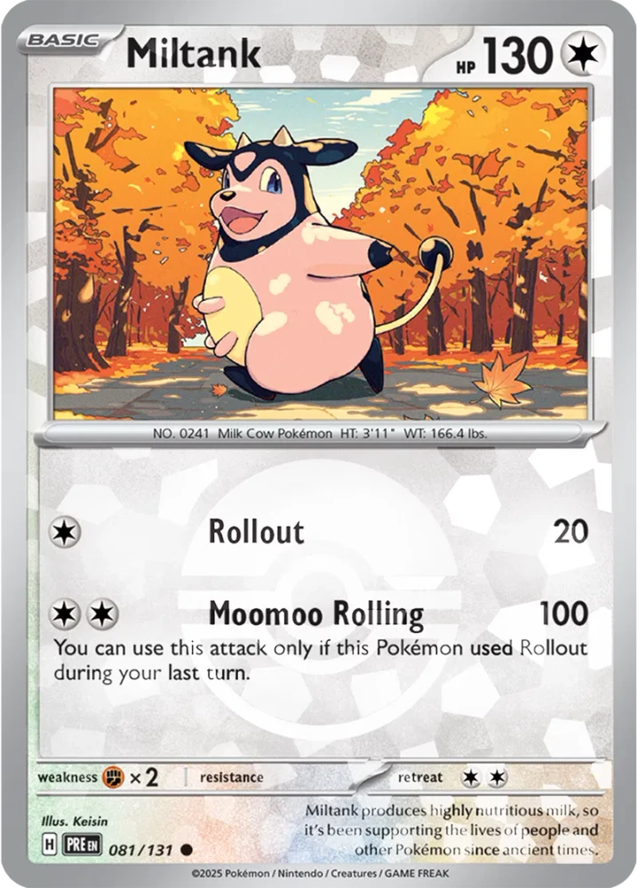 PRE081/131PB - Miltank Poke Ball
