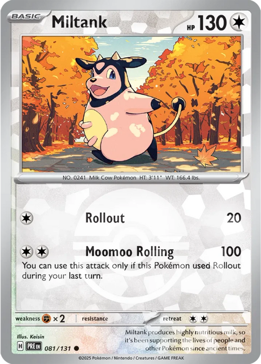 PRE081/131PB - Miltank Poke Ball