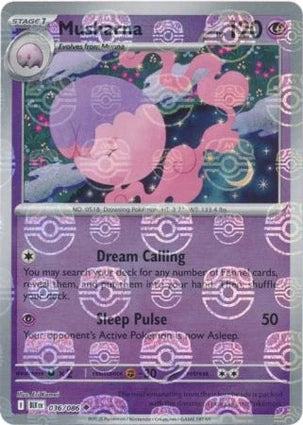 BLK036/086MB - Musharna Master Ball