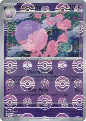 BLK036/086PB - Musharna Poke Ball