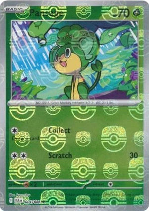 BLK004/086MB - Pansage Master Ball