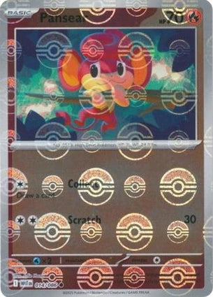 WHT014/086PB - Pansear Poke Ball
