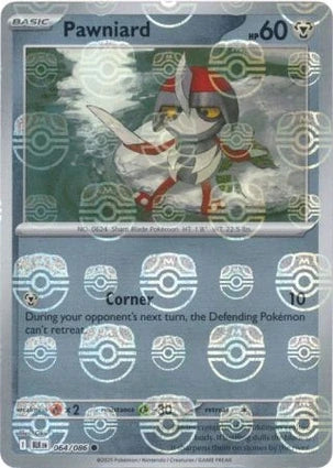 BLK064/086MB - Pawniard Master Ball