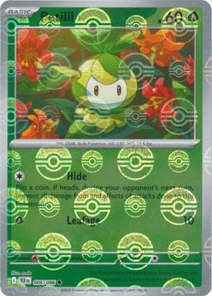 BLK006/086PB - Petilil Poke Ball